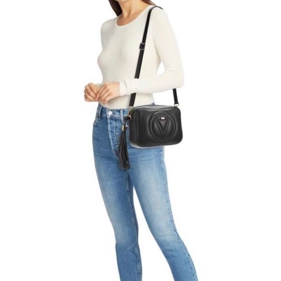 Valentino Mario Mia Leather Shoulder Bag - Picture 3 of 11